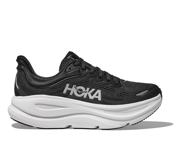 【正規品保証】HOKA BONDI 9 26cm ワイド ブラック（メンズ） Hoka Men's Bondi 9 Wide BLACK / WHITE