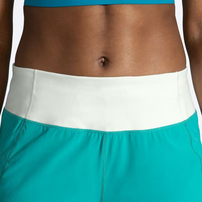 Brooks Chaser 5" Shorts - High-Waisted Running Shorts With Pockets, DriLayer Fabric, Recycled Polyester
