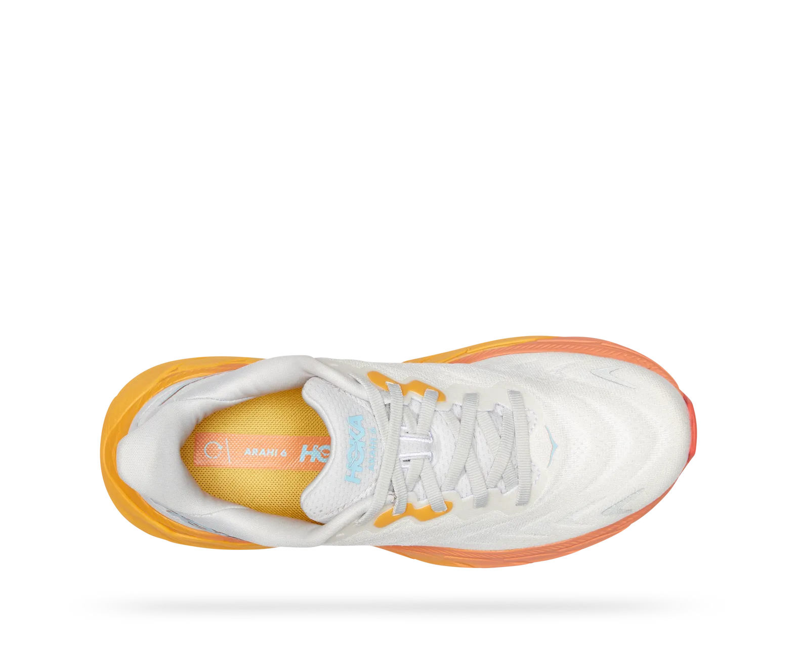 【2025正規激安】 Arahi Women's Hoka 6 Blanc De Cloud/Blanc Nimbus Wide スパイク・シューズ
